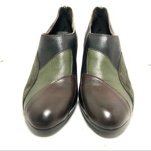 Fly London Suede & Leather Ankle Boots Sz8-8.5/39